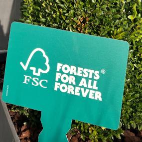 FSC Logo skilt