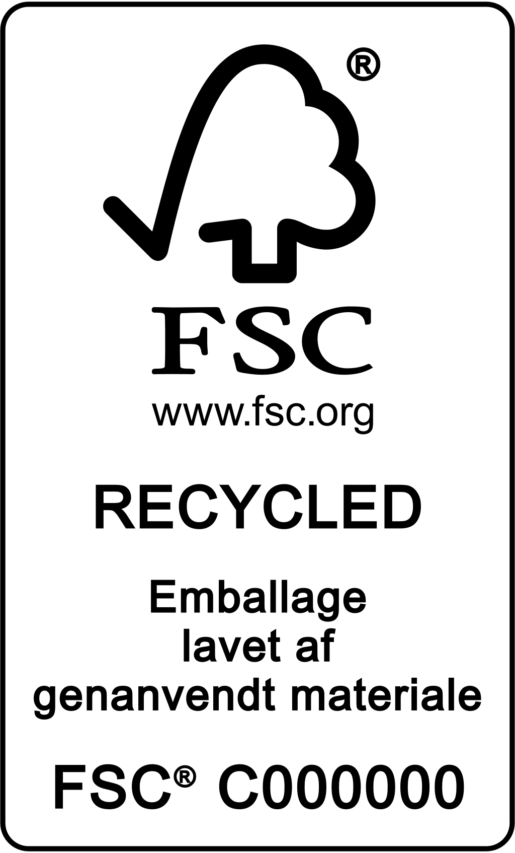 FSC GENBRUG-mærket