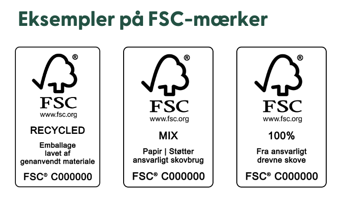 FSC-mærker