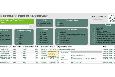 certifikatdatabase