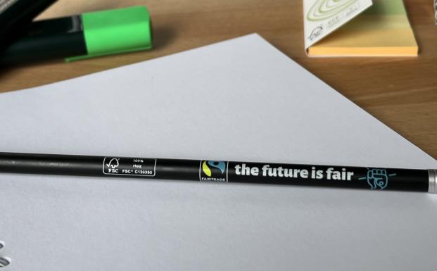 2024_MKTG_Bonn, Germany_FSC-certified Fairtrade pencil, notebook and post-its_FSC_Valeria Rivera 3